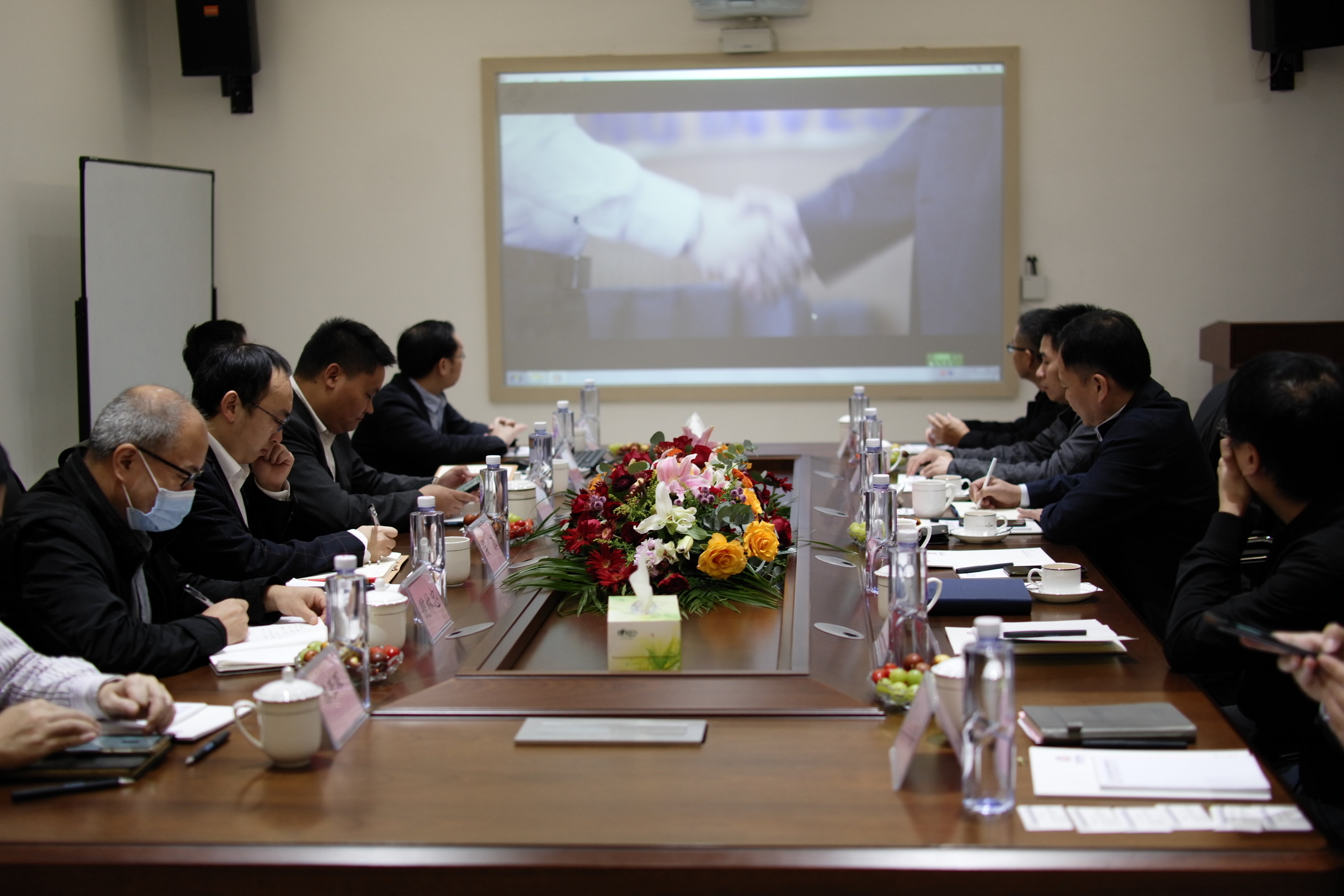 北部湾新材料董事长莅临洽谈